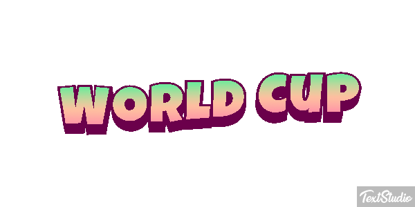 World Cup Efecto de texto