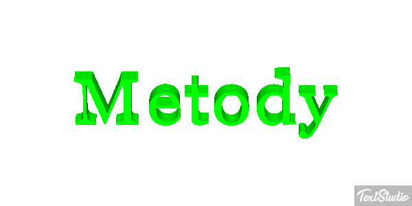 Metody Efekt tekstowy