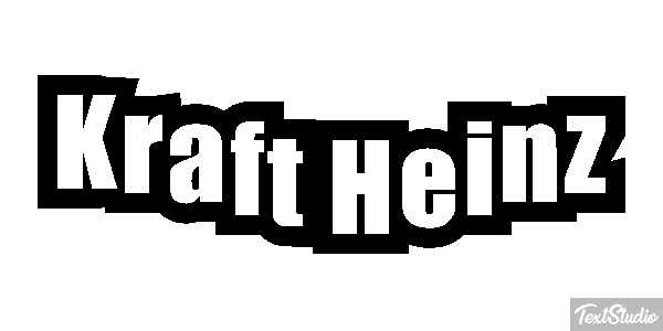 Kraft Heinz Текстовый эффект