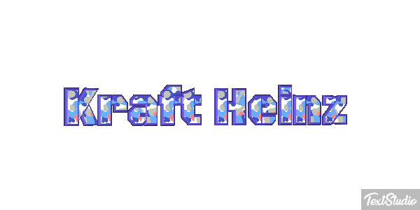 Kraft Heinz Текстовый эффект