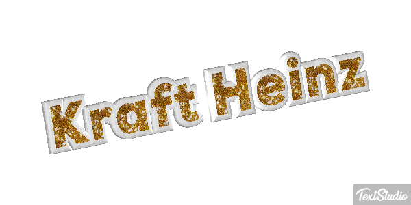 Kraft Heinz Текстовый эффект