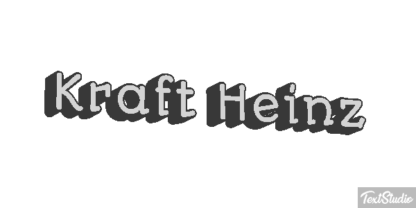 Kraft Heinz Текстовый эффект