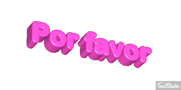 Por favor Efeito do texto