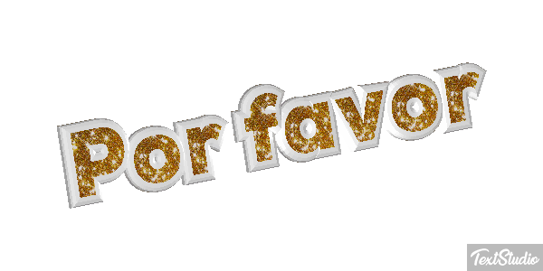 Por favor Efeito do texto