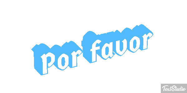 Por favor Efeito do texto
