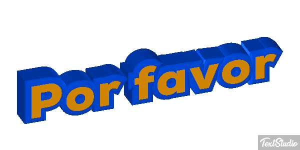 Por favor Efeito do texto