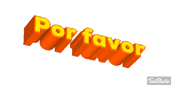 Por favor Efeito do texto