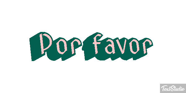 Por favor Efeito do texto