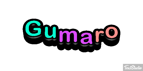 Gumaro Efecto de texto