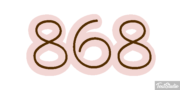 868 Metin efekti