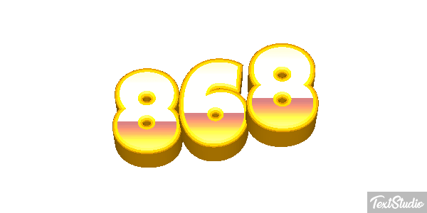 868 Metin efekti