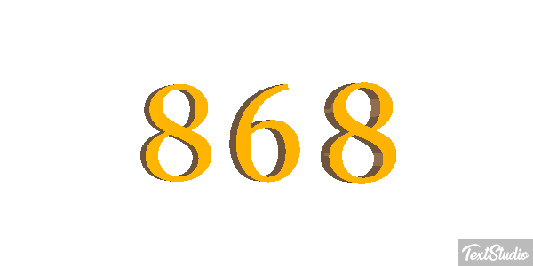 868 Metin efekti