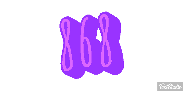 868 Metin efekti
