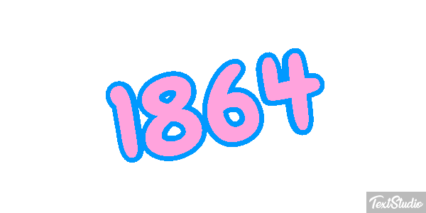 1864 Efecto de texto