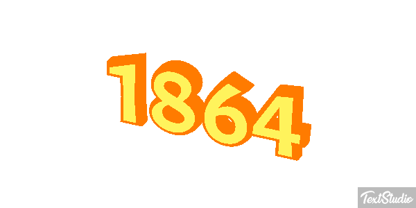 1864 Efecto de texto
