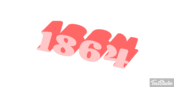 1864 Efecto de texto