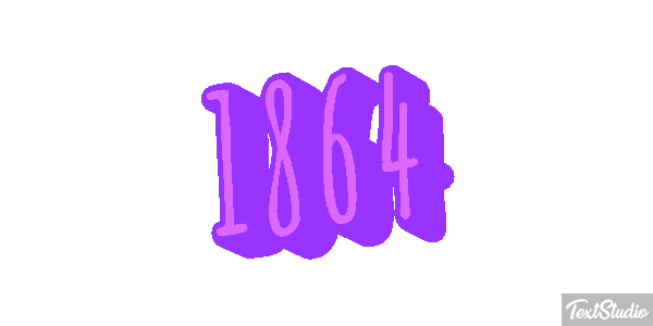 1864 Efecto de texto