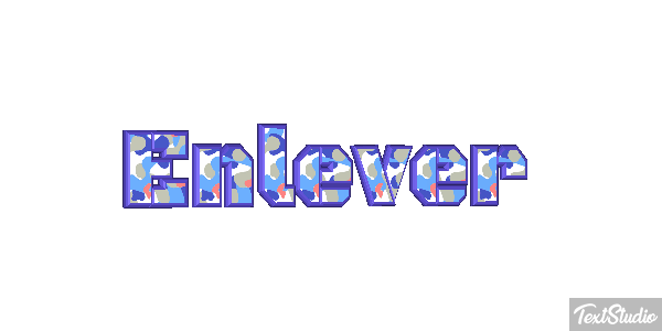 Enlever Tekst effect