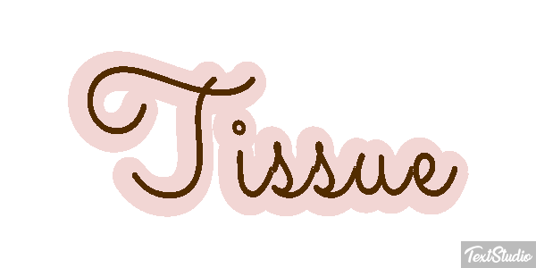 Tissue Efecto de texto