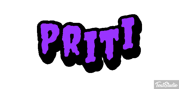 Priti Texteffekt