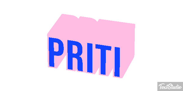 Priti Texteffekt