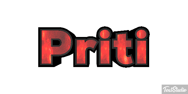 Priti Texteffekt