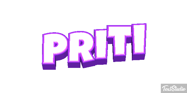 Priti Texteffekt