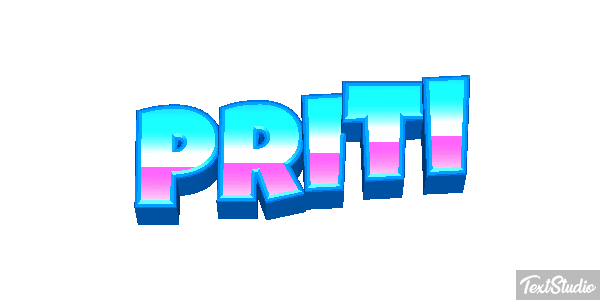 Priti Texteffekt