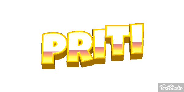 Priti Texteffekt