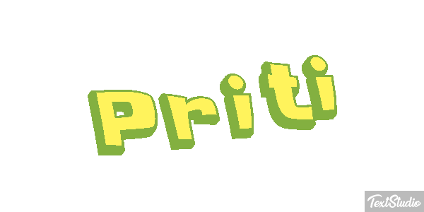 Priti Texteffekt