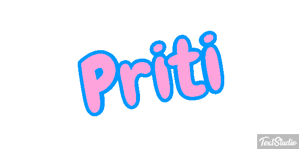 Priti Texteffekt