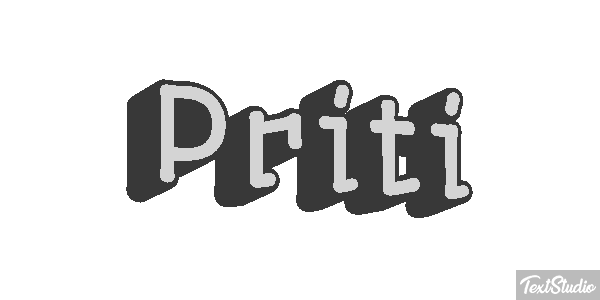 Priti Texteffekt