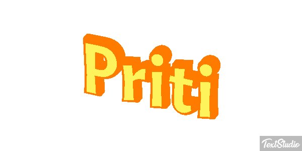 Priti Texteffekt