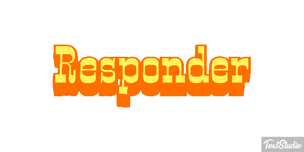 Responder テキスト効果
