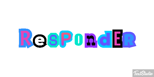 Responder テキスト効果