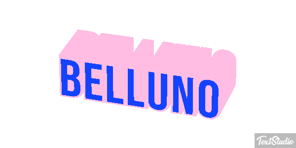 Belluno Effetto testo