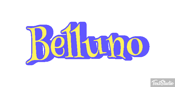 Belluno Effetto testo