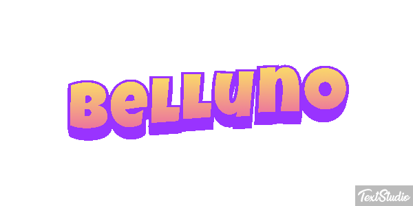Belluno Effetto testo