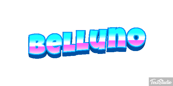 Belluno Effetto testo