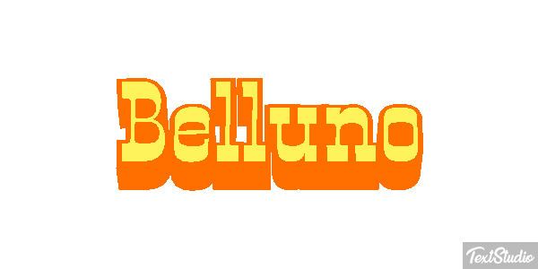 Belluno Effetto testo