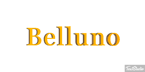 Belluno Effetto testo