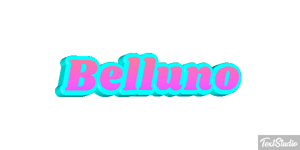 Belluno Effetto testo