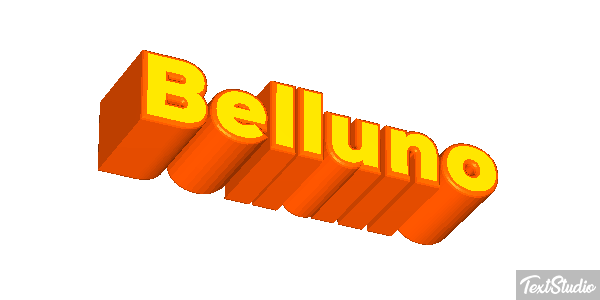 Belluno Effetto testo