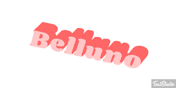 Belluno Effetto testo