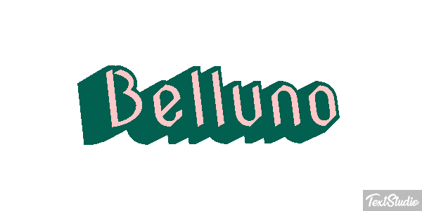 Belluno Effetto testo