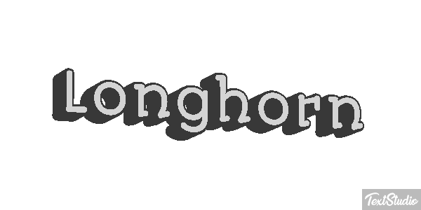 Longhorn Efekt tekstowy