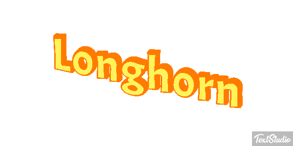 Longhorn Efekt tekstowy