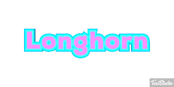 Longhorn Efekt tekstowy