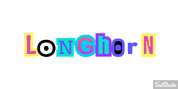 Longhorn Efekt tekstowy
