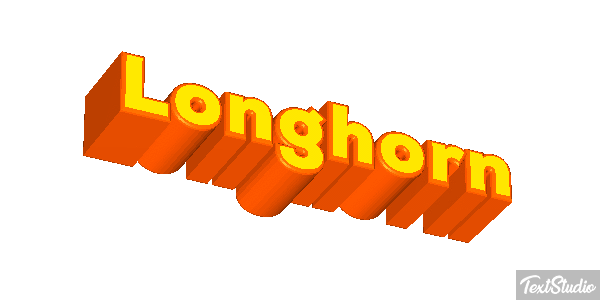 Longhorn Efekt tekstowy